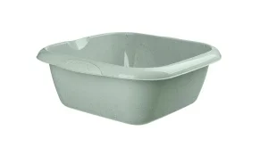 Таз пласт. 12л "Greenland" универсальный квадратный зеленый флэк 221238918/04 *1