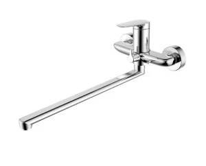 Смеситель для ванны одноручный с длинным изливом Iddis Zodiac X ZDXSBL2i10WA хром