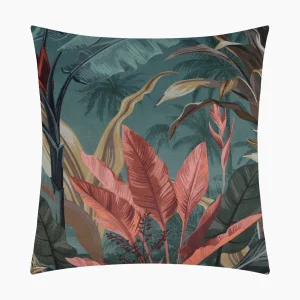 Наволочка декоративная Этель "Leaves" 45х45см полиэстер велюр 10068674 *1