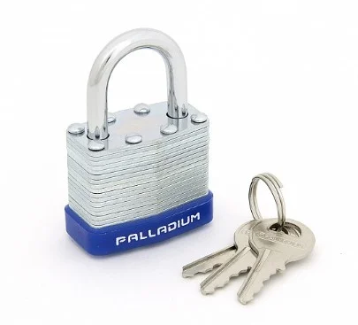 Замок навесной PALLADIUM 901S-40  блистер  6 36