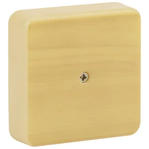 Коробка распаячная 75х75х20 (без клеммы) сосна IP40