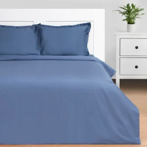 Постельное белье Этель дуэт Blue lake 143х215см -2шт 215х240см 50х70+3см -2шт 100% хлопок мако-сатин 114г/м2 9144541