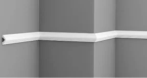 Молдинг ударопрочный GPD-21 36х16х2000мм полистирол белый