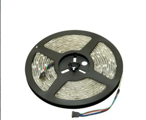 Лента светодиодная PLS 5050 60-12V 14.4Вт м 6500К холод. бел. IP65 (уп.5м) 1000958 (JazzWay)  1