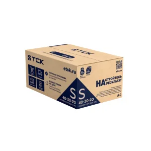 Коробка ТСК складная 40 х 30 х 20 см, гофрокартон