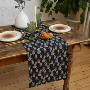 Дорожка на стол Этель Succulents 40х149см 100% хлопок саржа 190г/м2 6756599