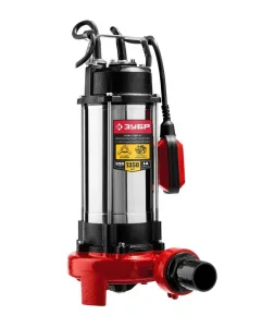 Насос фекальный Зубр НПФ-1350-Р с режущим механизмом 1350Вт 330 л/мин