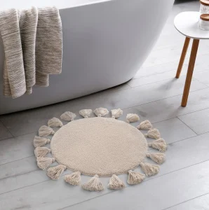 Коврик для ванной "Décor" 55х55см микрофибра бежевый DTR02P5i12 (Iddis)