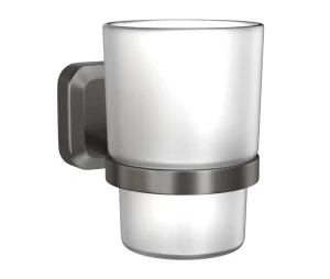 Стакан для зубных щеток настенный Kleber Storm KLE-STORM044 стекло