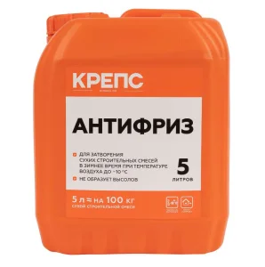 Добавка противоморозная Крепс Антифриз 5 л до -10°C