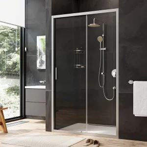 Дверь душевая 120х195, Gem  стекло прозрачное W90G-120-1-195MT (Am.Pm)  1