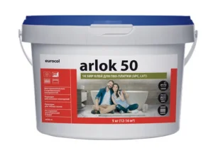 Клей Arlok 50 водно-дисперсионный морозостойкий для ПВХ-плитки LVT, SPC 5кг