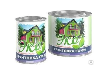 Грунт ГФ-021 серая 1.8кг (Эко)  6