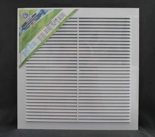 Решетка вентиляционная 300х300мм с сеткой Люкс (Космовент)  90