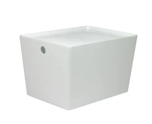 Контейнер VERSA XL, 16л с крышкой, белый