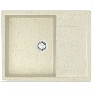 Мойка иск. камень "Катрин" 645х505х218мм бежевый Granit Z151Q2 (BERGG) *1