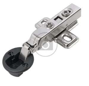 Петля 4-шарнирная ЧИБИС накл мини Slide-on (ник) 105 град d26мм д/стекл дверц М3197