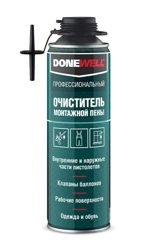 Очиститель монтажной пены 650мл DPP06C (Donewell)  12