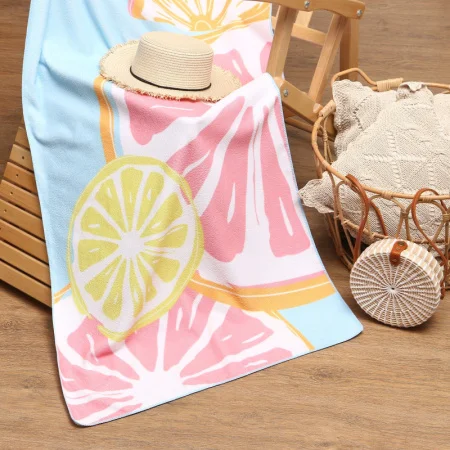 Полотенце пляжное Этель "Цитрусы" 70х140см 100% п/э 250гр/м2 9360145 *1