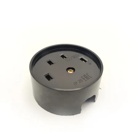 Разъем РШ-ВШ ОП 32А 380В 3Р+РЕ кругл. черн. TKL- OVOP-3Р+РЕ-C05 (Tokov Electric)  1