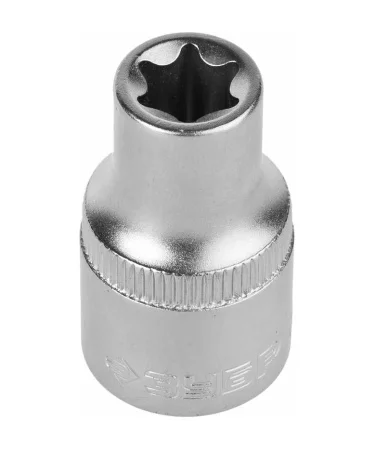 Головка торцевая E-TORX 1 2  E24 сталь Cr-V Зубр Мастер 27719-24  1