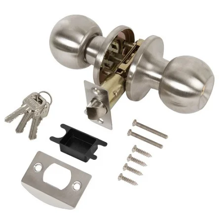 Ручка-защёлка Punto DK672 BL SN-ET кл. фик. мат.никель 49509  1