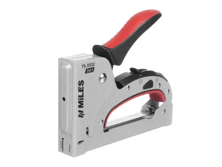 Степлер тип 53 6-14мм скобозабивной 3в1 металлический корпус Miles TS-5552  1