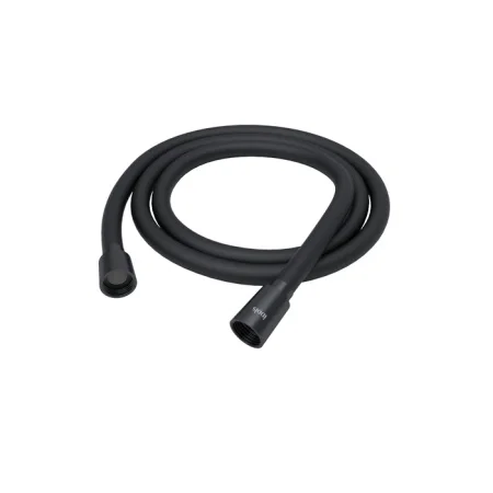 Шланг для душа, черный матовый, силиконовый, 1,5м, Optima Home, IDDIS, OPH15BLi19