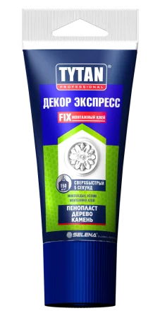 Клей монтажный декор экспресс Professional белый 210гр 16165 02306 (Tytan)  20 (+5)