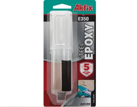 Клей эпоксидный для металла Akfix E350 25мл AKU137 AKU500  1