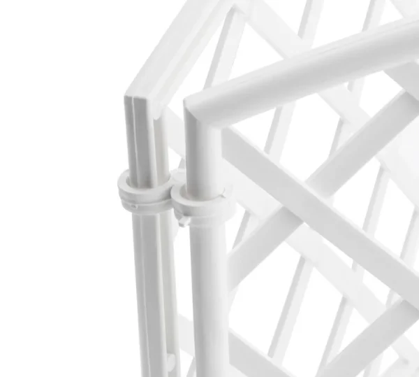 Забор декоративный Сетка 24х320см Palisad 65021 белый