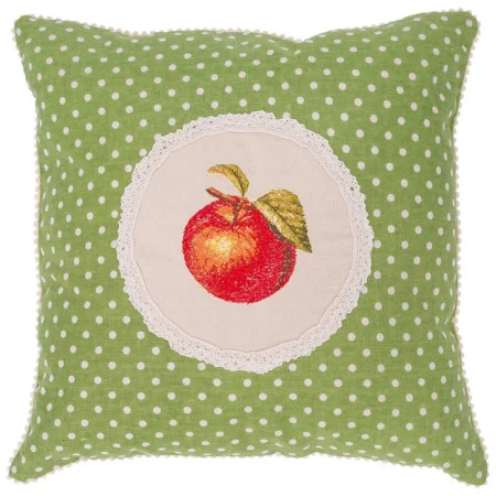 Подушка декоративная "фрутта-яблочко" 40х40см х/б 100%