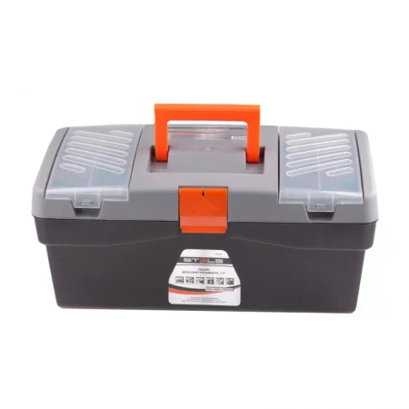 Ящик для инструмента 17", 420х220х180 мм, пластик Россия// Stels 90704