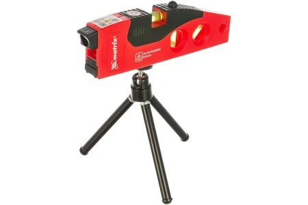 Уровень лазерный Matrix 180мм 220мм штатив 4 глазка 35022  1