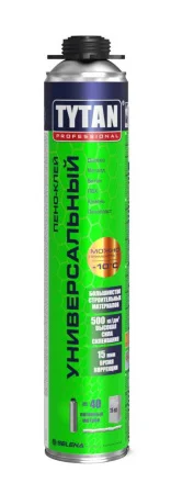 Пено-клей универсальный всесезонный GUN Professional 750мл 16333 97804 (Tytan)  12 56 (-20)