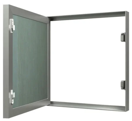 Люк ревизионный Воздух КМ ЛП4040К 400х400х30мм металлический под покраску короб