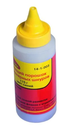 Порошок красящий для малярных шнуров синий 115г РемоКолор 14-1-003  1 10
