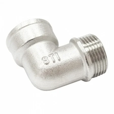 Угольник 1/2" в-н никелир. *10/220 Угольник 1/2" в-н никелир. *10/220