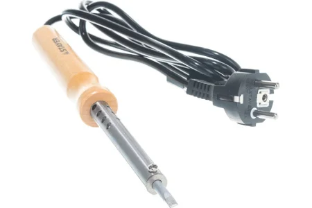 STAYER  MAXTerm, 60 Вт, клин, электропаяльник с деревянной рукояткой (55310-60)