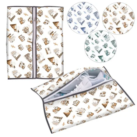 Чехол для обуви  Путешествия .Размер 40 32см (со складкой)  1