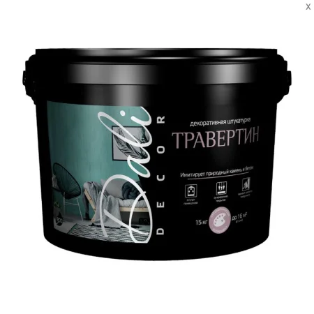 Декоративная штукатурка  DALI - decor   Травертин  15кг
