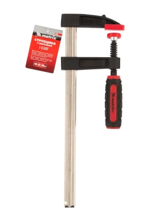 Струбцина F-образная усиленная 200х50х260мм Matrix 20403  1