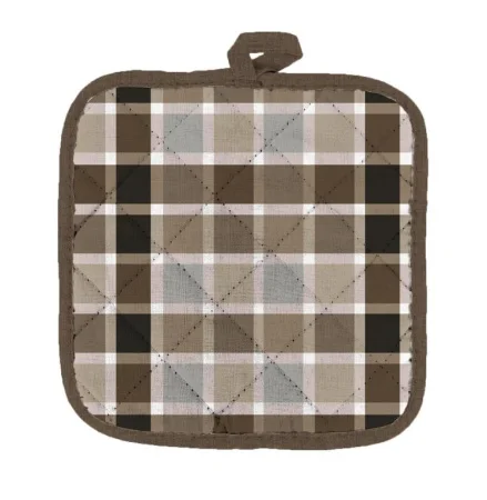 Прихватка рогожка 18х18 Vse DOMA рис 60212-1 Классик