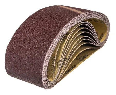 Лента абразивная на тканевой основе бесконечная Р80 75х533мм уп-10шт Matrix 74235  1 100