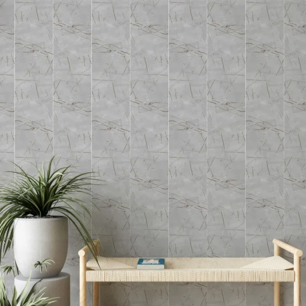 Панель ПВХ Stella Light Slim Мрамор Грей 673/1 2600х250х5 
