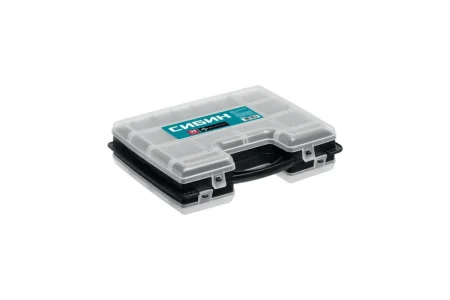 Органайзер пластиковый 295х220х76мм двухсторонний Сибин 38028  1