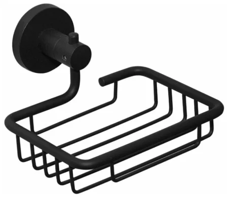 Мыльница настенная металл Haiba HB8702-1 черная