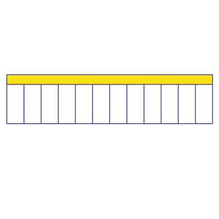 Наклейка на 12 модулей EKF an-2-13