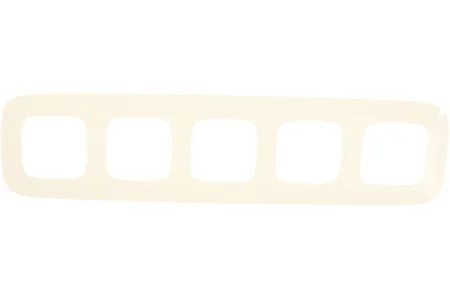 Рамка 5-м  Valena Allure  универс. бел. 754305 (Legrand)  1