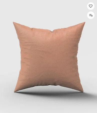 Подушка декоративная Канвас 40х40см пудра 58113762